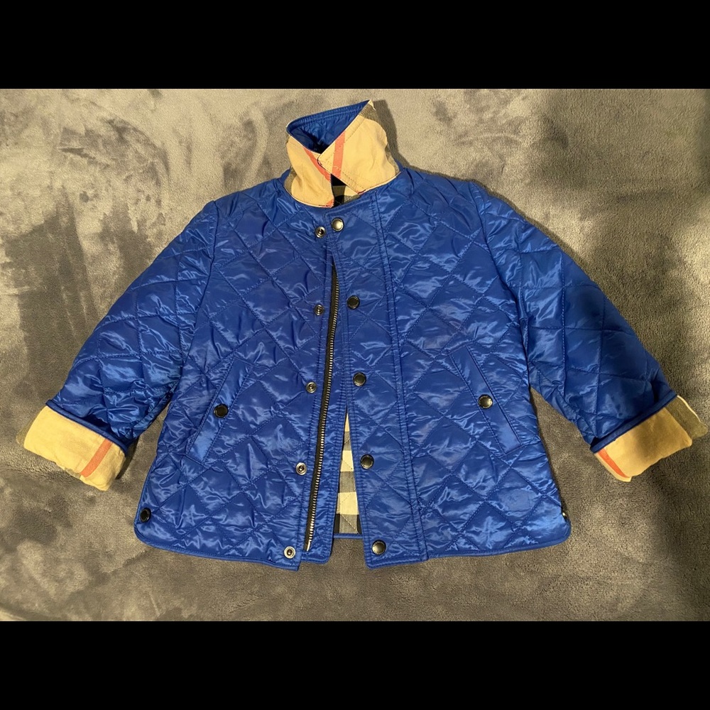 Authentic Burberry Quilted Jacket (kids)